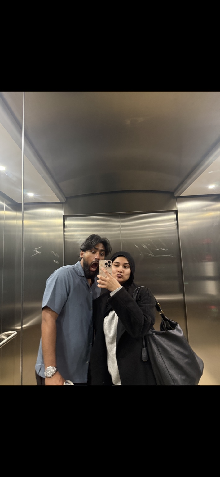 A recent photo together